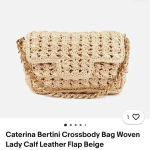 Caterina Bertini woven bag